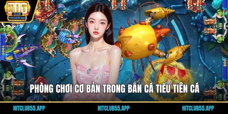 Bắn Cá Tiểu Tiên Cá - Cơ Hội Nhận Thưởng Cực Hấp Dẫn 2026 2 Phòng chơi cơ bản trong bắn cá tiểu tiên cá